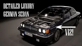 Designing a Detailed Luxury German Sedan | Automation |