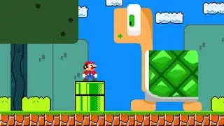 Super Mario Bros. but everything is Square!