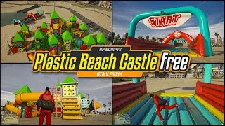 Plastic Beach Castle (Beach Game V2) Free MLO GTA V FiveM