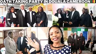 Life in Cameroon ||Oath Taking Party for Pupil Advocates sworn into the Cameroon Bar Association