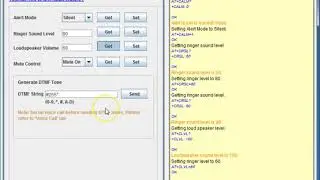 Test audio features with AT Command Tester