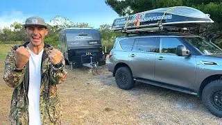 Finally living off grid in the Caravan full-time