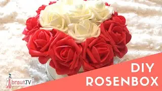 DIY Rosenbox | DIY Flowerbox | Hochzeitsdeko | braut.TV