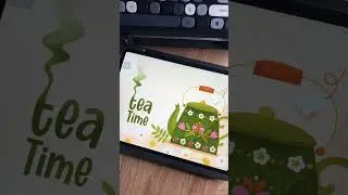 How to Create Amazing Water Steam animation in Procreate on iPad #youtubeshorts
