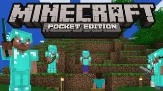 Как мы играли майнкрафт пе (Быстрая перемотка)