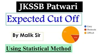 Expected Cut Off |JKSSB Patwari | Safe Score | By Malik Sir