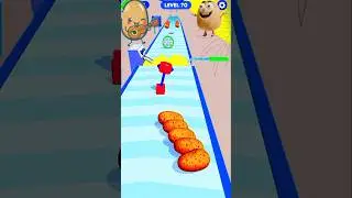 Make potato chips 😀😀🥔 runner funny game play level--70 #mobilegame #shortsfunny #tootalgaming69