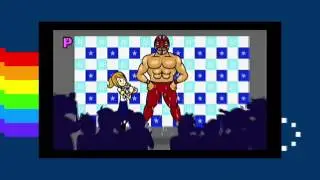 Poptart Wrestler【Ringside(Rhythm Heaven Fever)×Nyan Cat】