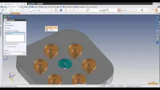 Repetition by Sketch pattern in TopSolid 7