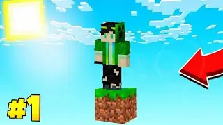 😱1 БЛОК В МАЙНКРАФТЕ!!! 2 СЕЗОН ОДНОГО БЛОКА В МАЙНКРАФТЕ | MINECRAFT. 1 часть
