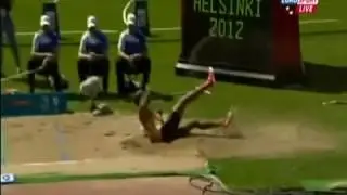 Alyn Camara 10 meter Long Jump FOUL