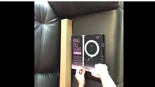 Unboxing ring fill light 10 inch