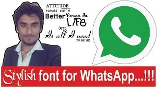 How to write stylish fonts on WhatsApp...!!!