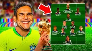 Eu Chamei o Melhor Narrador pra Convocar a Seleção, e Joguei a Copa do Mundo 🏆