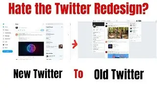 How to Get Old Twitter Back in less than 1 minute.