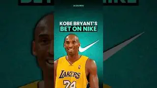 Kobe Bryant’s $8 Million Bet on Nike