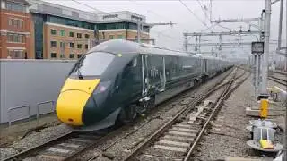 GWR Class 800's in action with on-board footage 18/10/2017