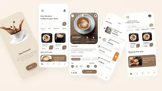 Figma Tutorial for Beginners: Designing a Stunning Coffee Shop Mobile App UI Step-by-Step