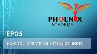 EP05 - How to Create an Extension Index