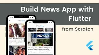 Build a Flutter News App with NewsApi Org | Flutter Tutorial For Beginners
