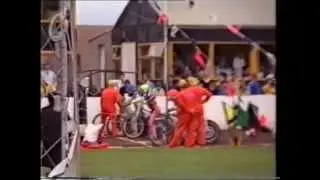 Mark Courtney Crash Bandits v Wimbledon 1989
