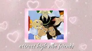 “F is for friends that do stuff together” ✨🌈 ☁️ (attract high vibe friendships affirmations)