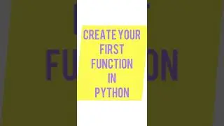 Functions in python