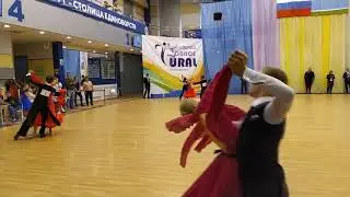 Финал Юниоры 1+2 10 танцев Стандарт Dance-Ural-2019