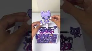 Catnap DIY Blind Box Cardboard game #smilingcritters #shortvideo