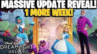 (DLV) Wonderland Whimsy TRAILER Is HERE! [Update NEXT WEEK] | Dreamlight Valley