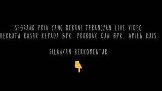 VIRAL!!! PRABOWO DAN AMIEN RAIS DI KATA-KATAI