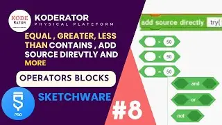 🔥8 || Operator block Power unlocked for sketchware : EQUAL, CONTAIN, ARITHMETIC , MORE BLOCK || DVN