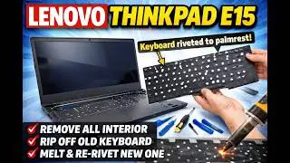 Lenovo Thinkpad E15 2nd gen keyboard replacement