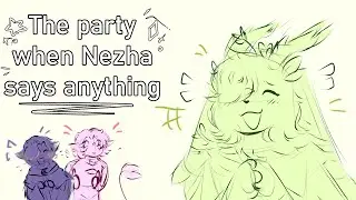 The party when Nezha says anything || Animatic [Dungeons & Dragons]