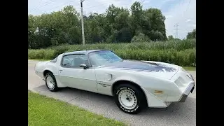 1980 Pontiac Firebird Turbo Trans Am Indy Pace Car Edition / Start Up Video