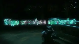 Sign crushes motorist - i just want to hold her // Sub. Español & Lyrics