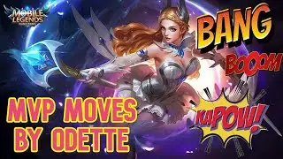 Gameplay: Odette MVP (Commix and More Plays Mobile Legends)