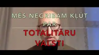 Demokrātiskais Pavļuts par totalitārismu