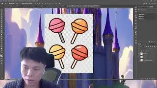 cùng học photoshop với  trần thế thư 10