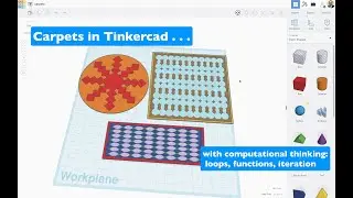 Carpets in Tinkercad