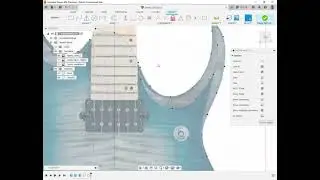 3d моделирование электрогитары. Часть 3