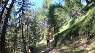 Anna gibson 6th Sierrre zinal 2024 km 29