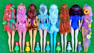 Cute Miniatures Disney Princess Frozen ELSA & Annall! elsa satisfying unboxing | Review Toys
