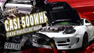 ECLIPSE 3G  +485whp CON MUCHO TITANIO Y FIBRA DE CARBÓN