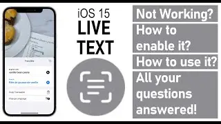 ios 15 update - What is Live Text? Live text not working - Watch how to enable & use Live Text!