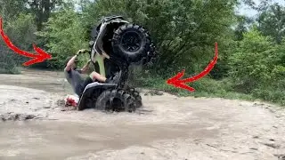 Almost flipped the *New Outlander* 