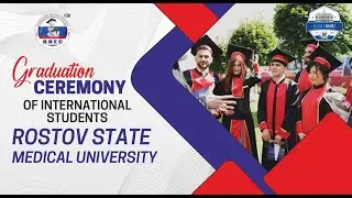 Celebration of Graduation Ceremony - International Students at Rostov State Medical University