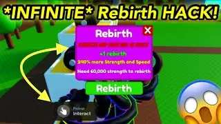 How to get *INFINITE REBIRTHS* in Roblox Get Big Simulator