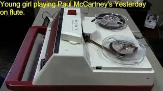 Sony Sony-O-Matic TC-135 Reel to Reel Tape Recorder (1960s)