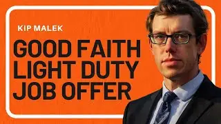 Ohio Workers Comp: Good Faith Light Duty Job Offer